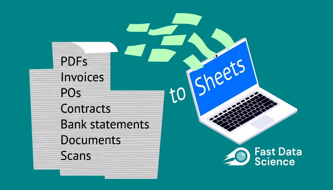 PDF Tables and Invoices to Sheets Google Sheets™ plugin