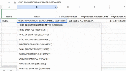 Update to UK Company Details plugin
