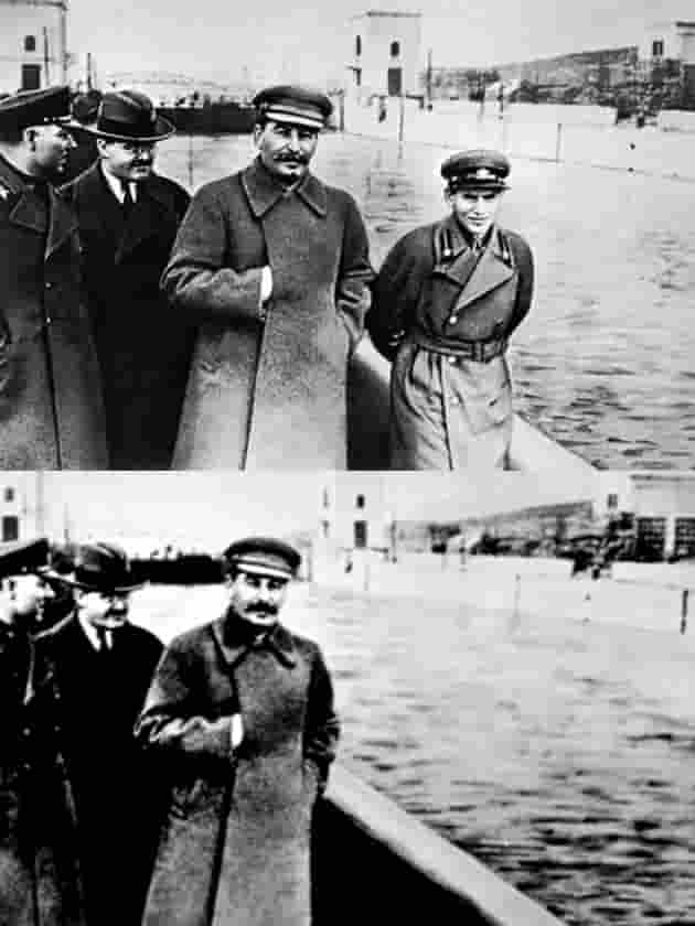 A digitally retouched photograph from the Soviet era. Who knows what the authoritarian state could have achieved with generative adversarial networks?