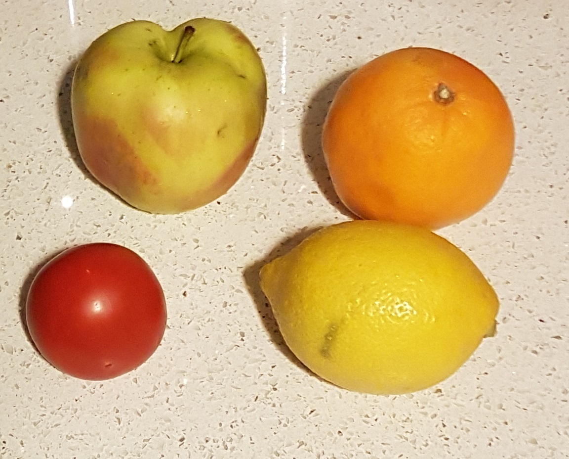 fruit unlabelled